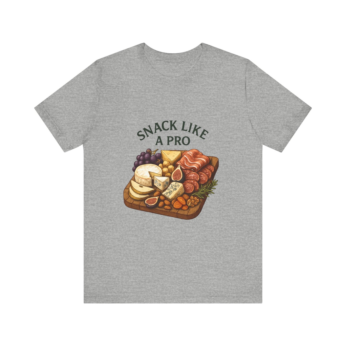 Snack Like a Pro Tee — Charcuterie Board Graphic T‑Shirt
