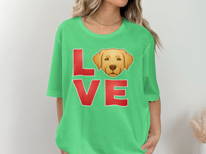 Love Graphic Shirt with Dog Design T-shirt product
