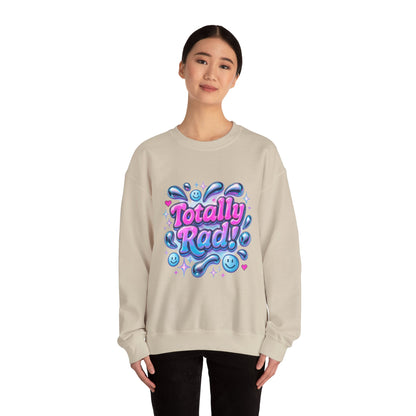 Totally Rad Unisex Crewneck Sweatshirt