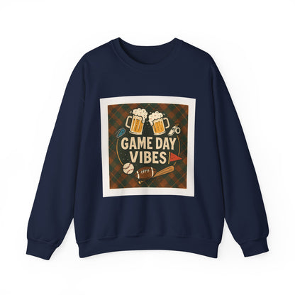 Cozy Sports-Bar / Tailgating Vibes - Unisex Heavy Blend™ Crewneck Sweatshirt