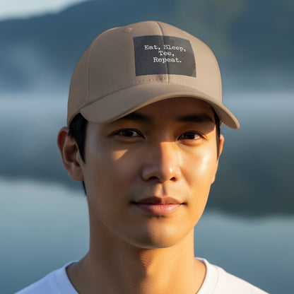Eat Sleep Tee Repeat Hat