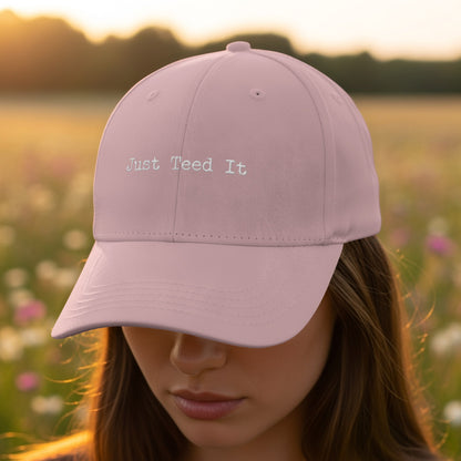 Just Teed It Embroidered Casual Style Hat