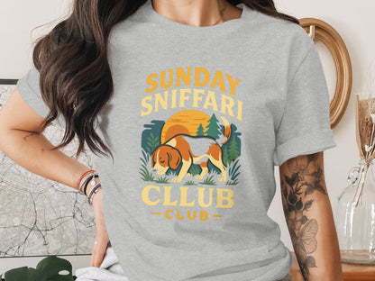 Sunday Sniffari Club Graphic T-Shirt product