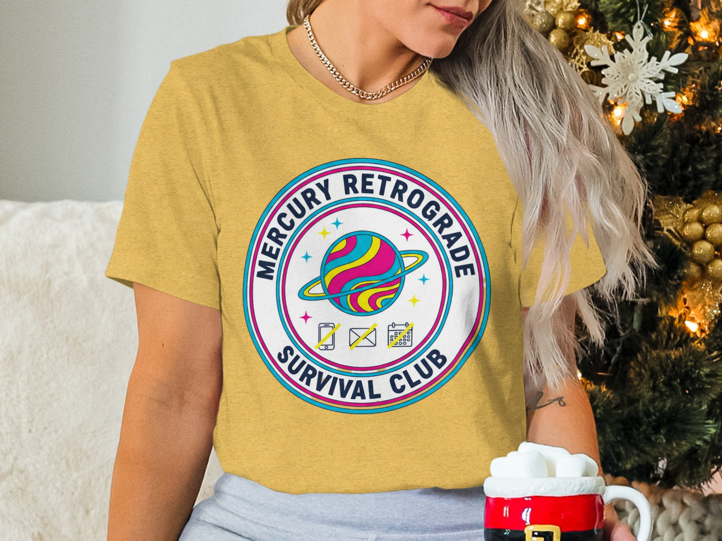 Mercury Retrograde Survival Club T-Shirt