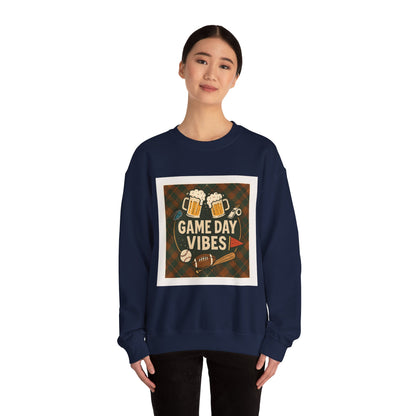Cozy Sports-Bar / Tailgating Vibes - Unisex Heavy Blend™ Crewneck Sweatshirt