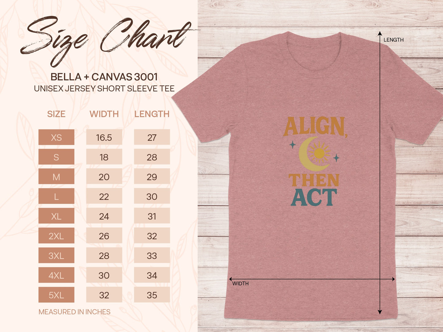 Align Then Act Unisex Jersey Short Sleeve Tee product
