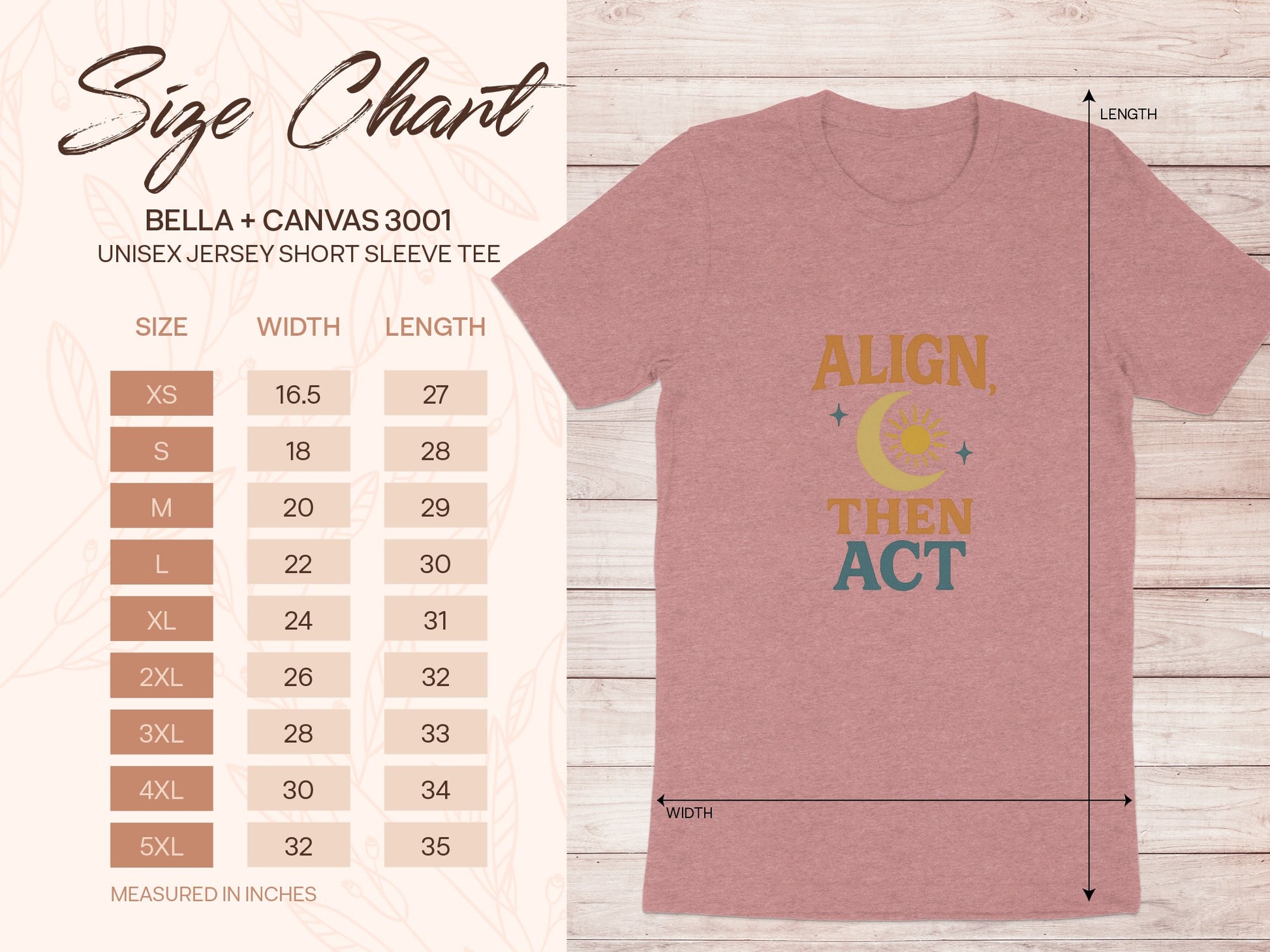 Align Then Act Unisex Jersey Short Sleeve Tee product
