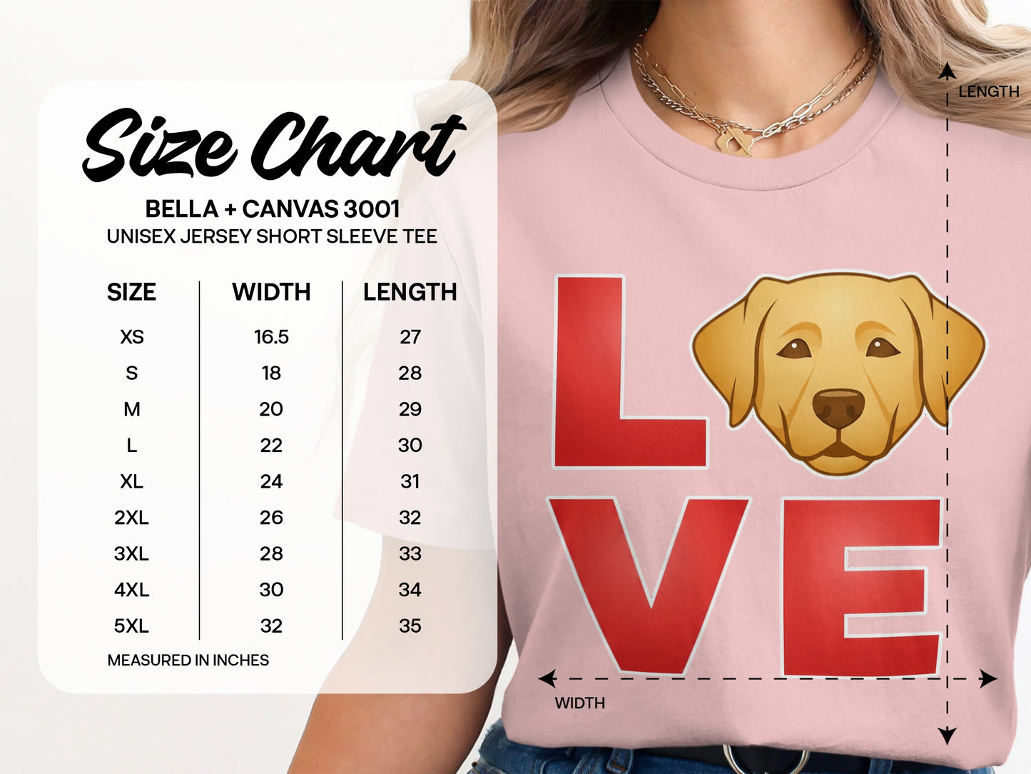 Cute Graphic Love Puppy T-shirt Unisex Apparel product type