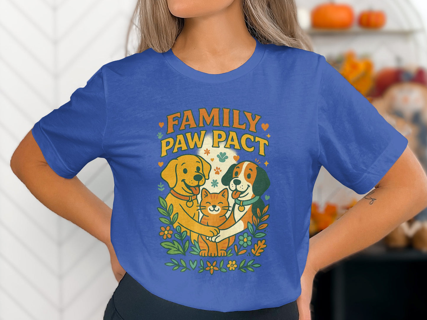 Family Paw Pact Graphic T-Shirt product type