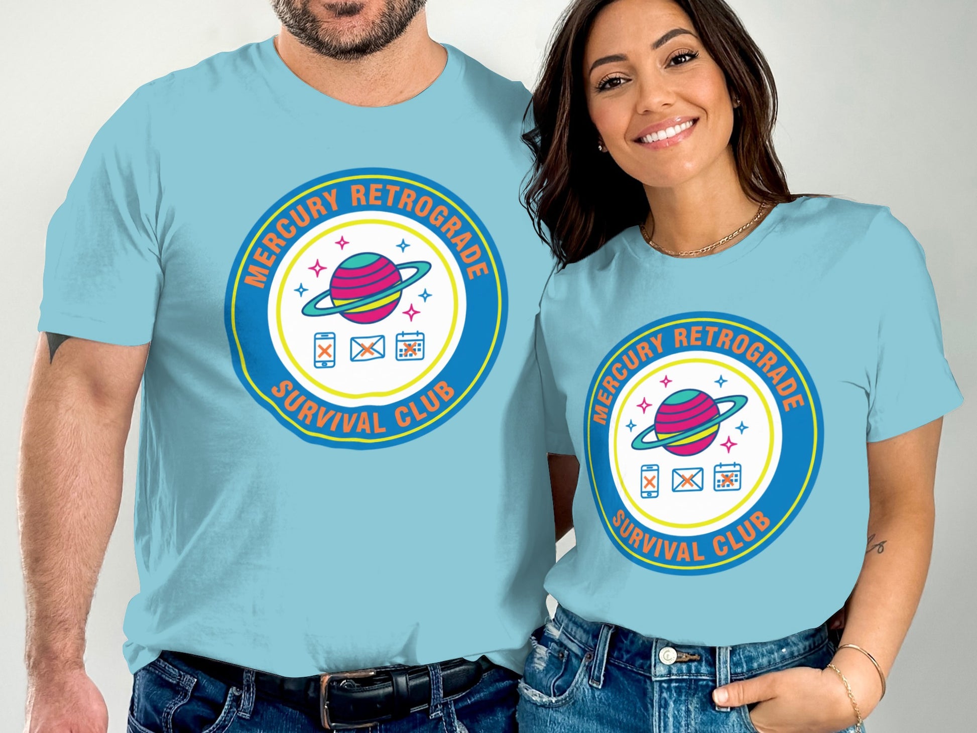 Mercury Retrograde Survival Club Graphic Tee