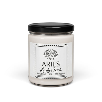 Aries Lovely Scents 9oz Eco-Friendly Soy Candle