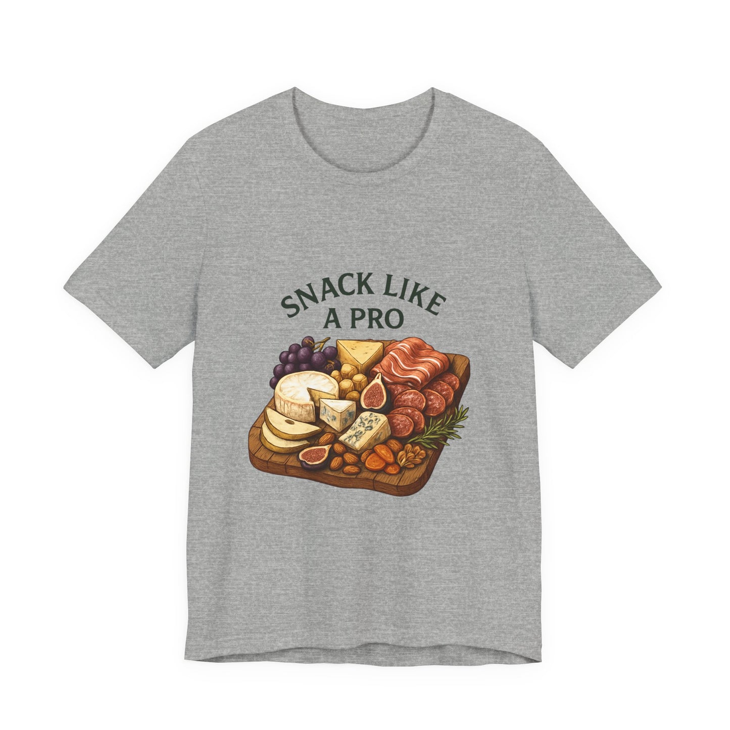 Snack Like a Pro Tee — Charcuterie Board Graphic T‑Shirt