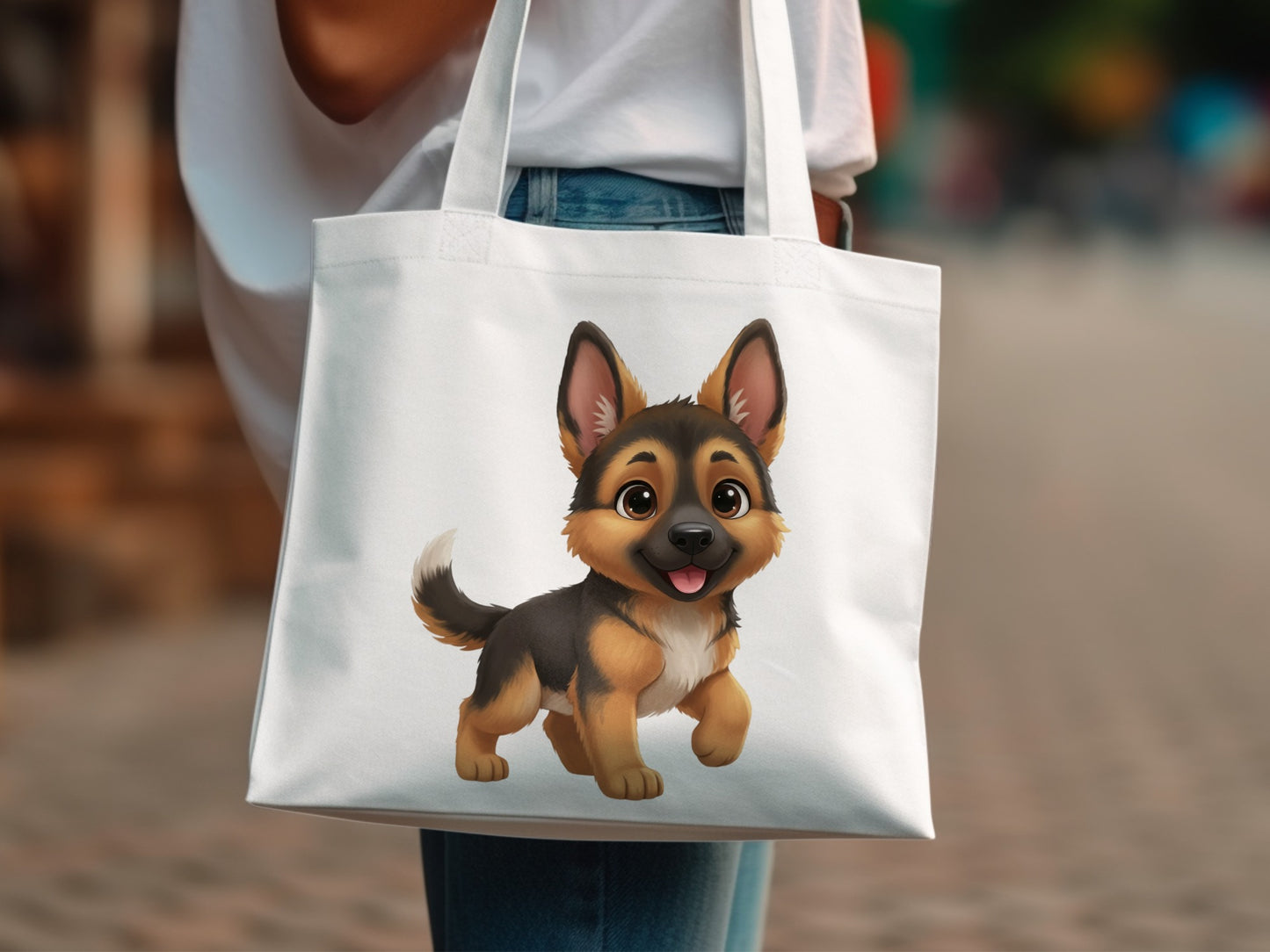 Adorable Animated Dog Character Illustration PNG file
