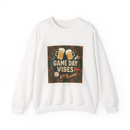 Cozy Sports-Bar / Tailgating Vibes - Unisex Heavy Blend™ Crewneck Sweatshirt