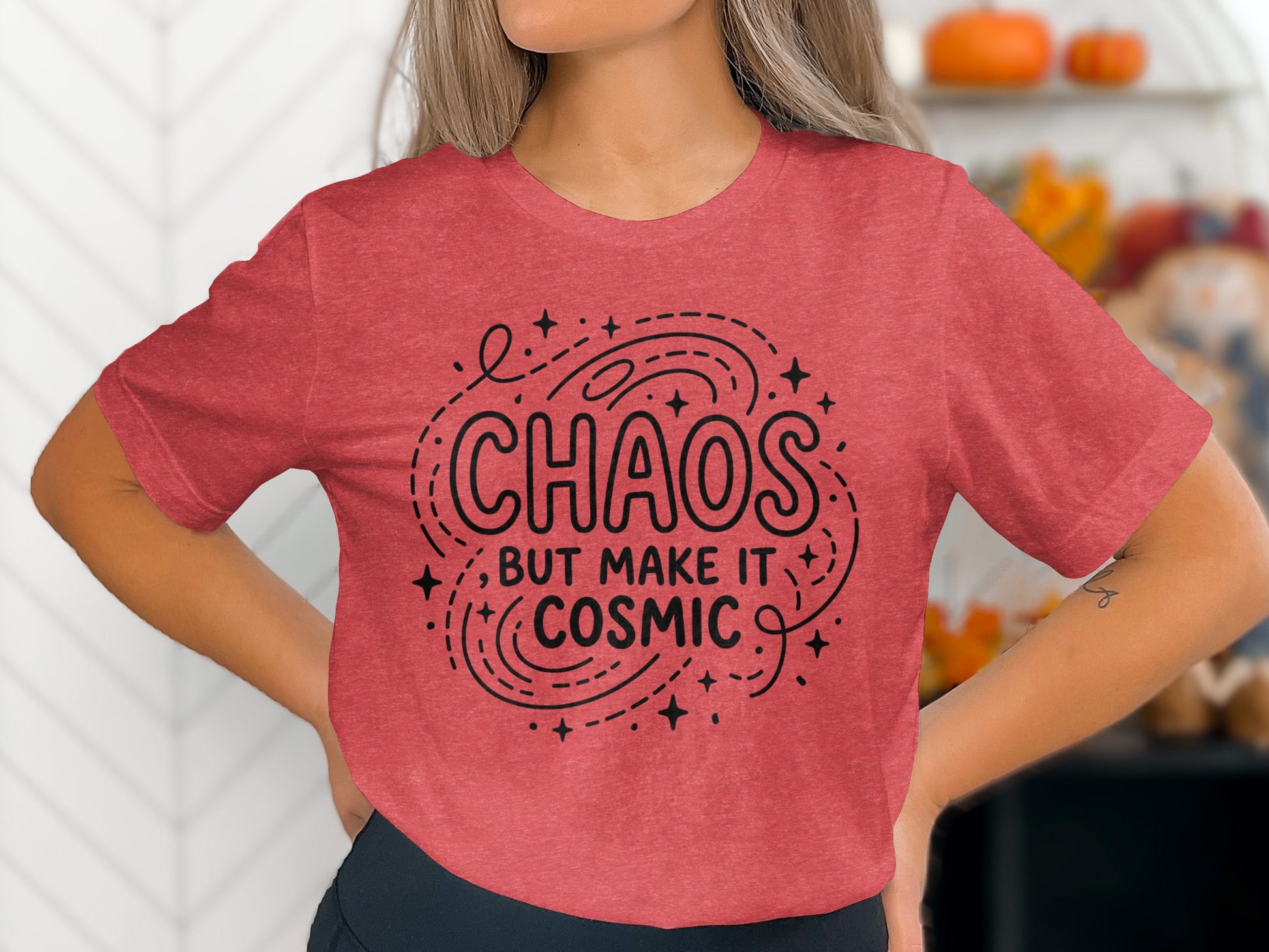 Chaos But Make It Cosmic T-shirt for Bold Statements