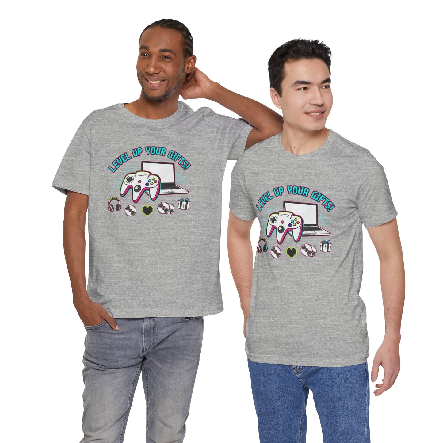 Level Up Your Gear Tee — Gamer T‑Shirt for Hobbyists & Passionate Players