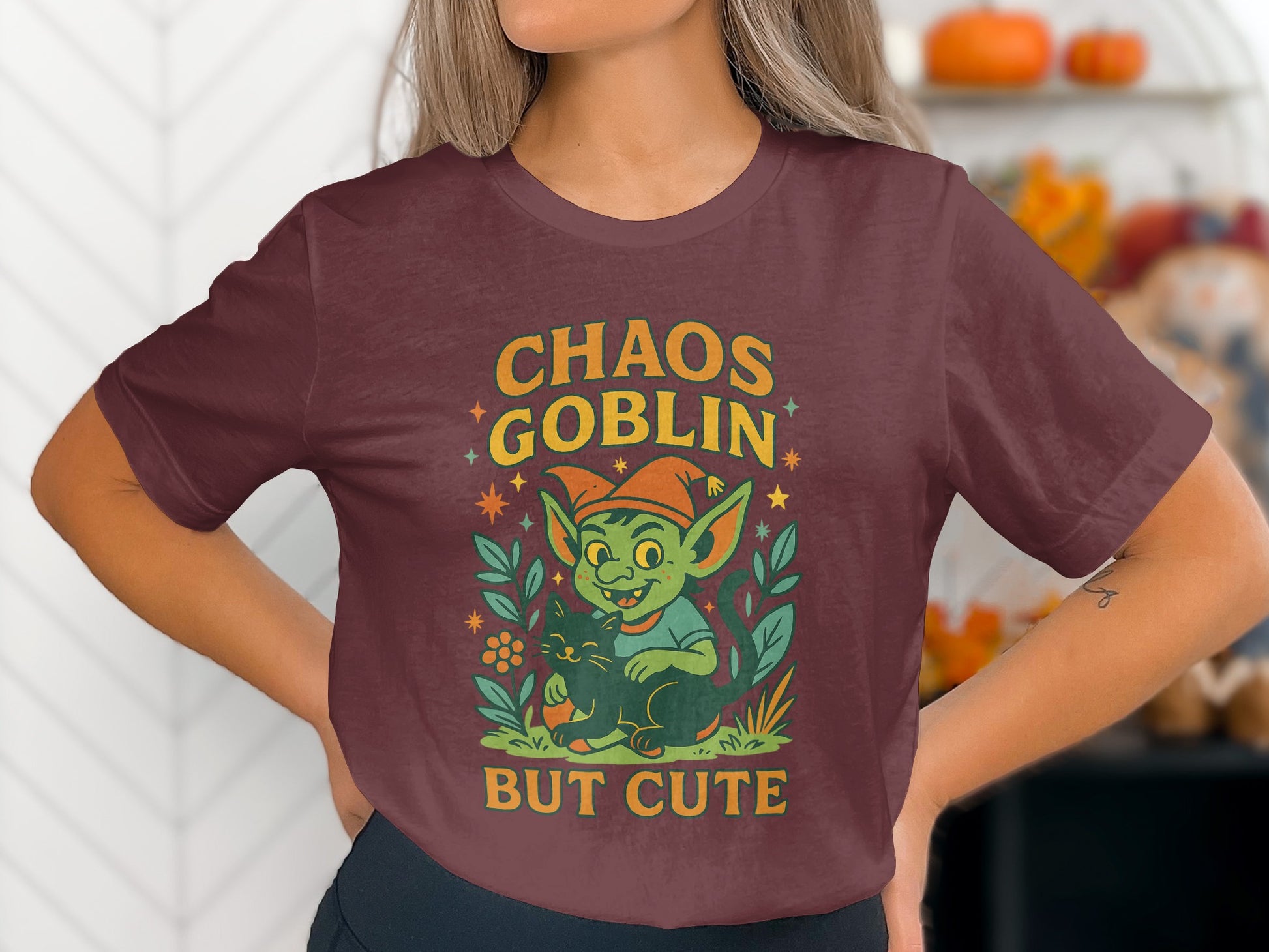 Chaos Goblin But Cute Graphic Novelty T-Shirt product