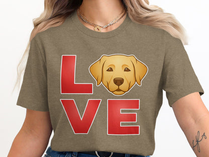 Love Labrador Retriever Graphic Tee Shirt product