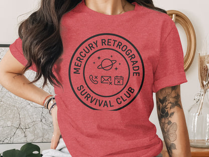 Mercury Retrograde Survival Club Shirt