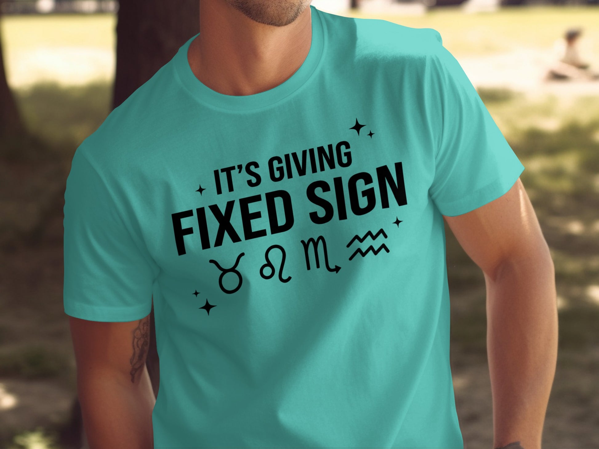 It's Giving Fixed Sign Zodiac Shirt for Astrology Lovers