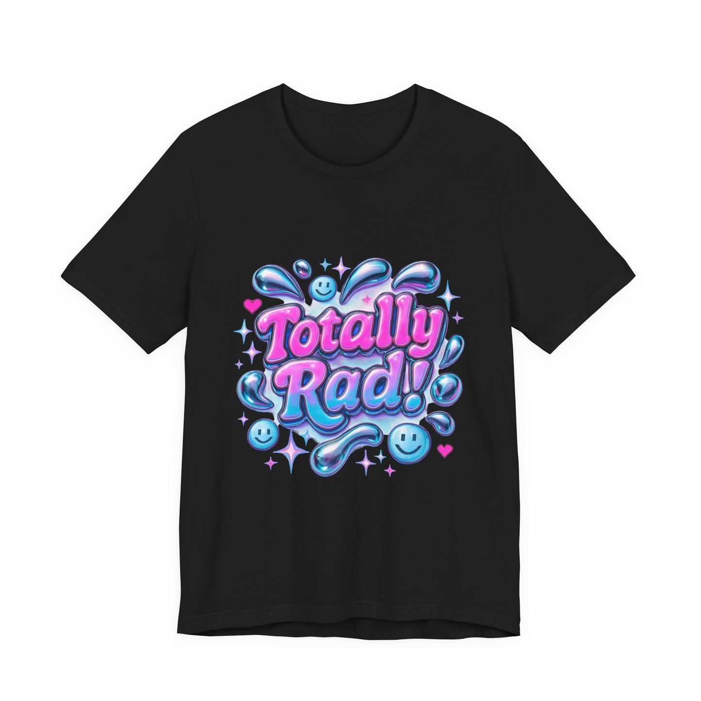 Totally Rad Unisex Jersey Tee - Fun and Playful Graphic T-Shirt