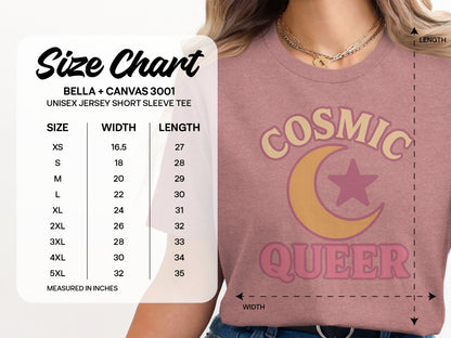 Cosmic Queer Unisex Jersey Short Sleeve Tee product