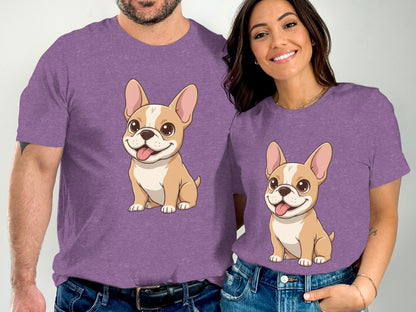 Cute French Bulldog Graphic Tee Matching Shirts