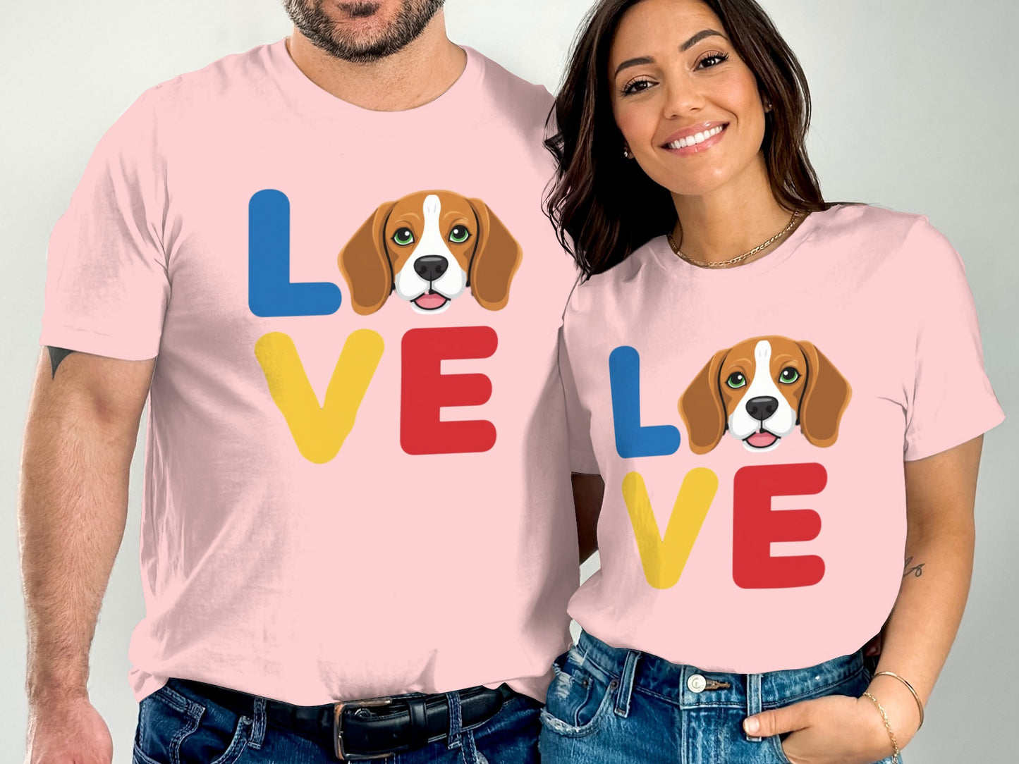 Matching Dog Love Themed Family T-shirt product