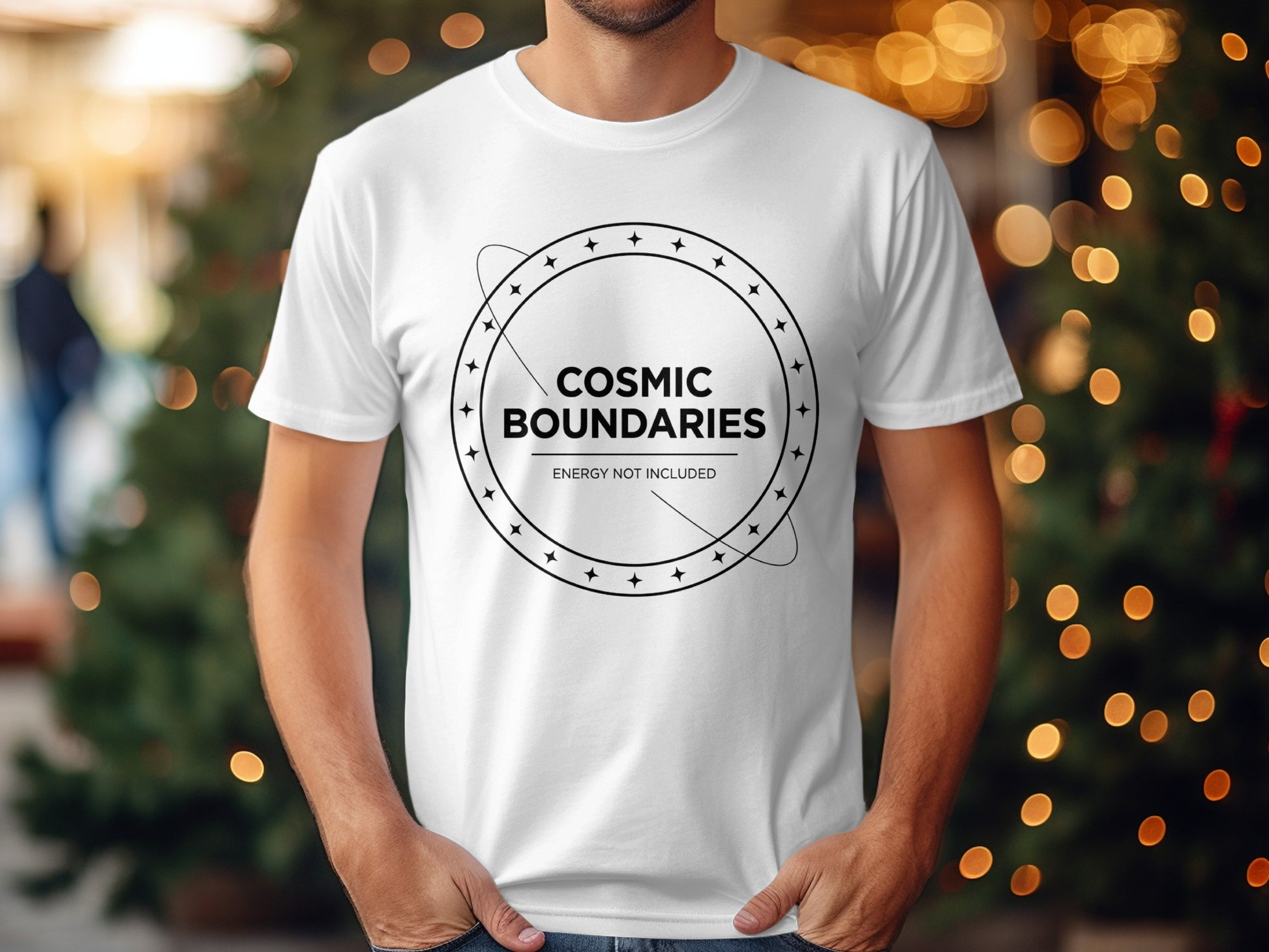 Cosmic Boundaries Energy Not Included T-shirt