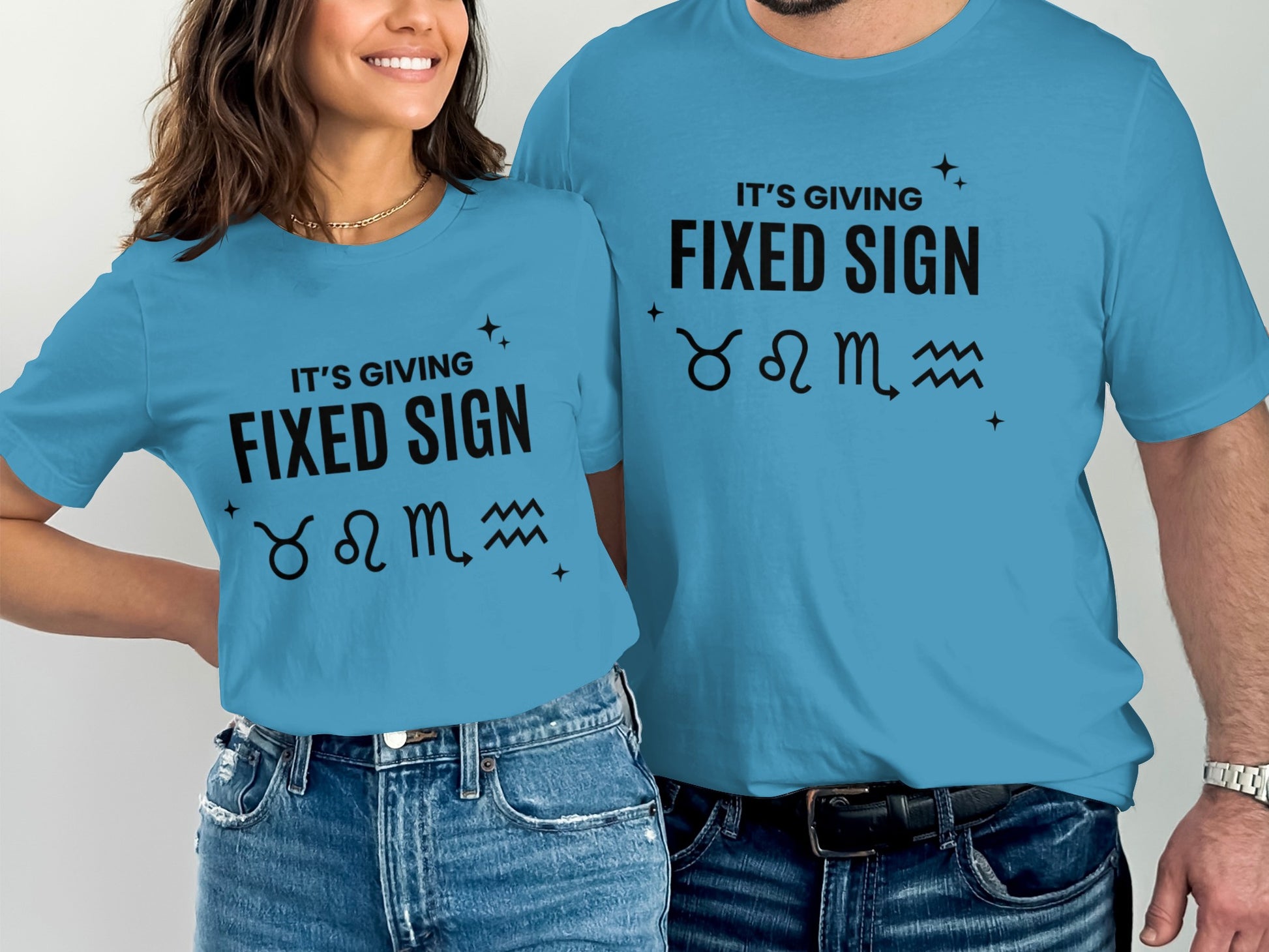 It's Giving Fixed Sign Astrological Unisex T-shirt