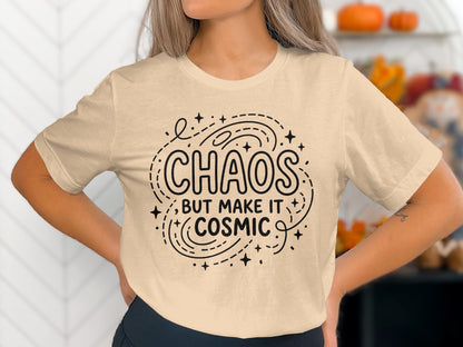 Chaos But Make It Cosmic Graphic T-Shirt