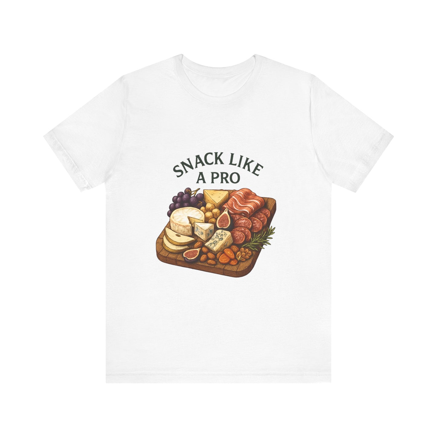 Snack Like a Pro Tee — Charcuterie Board Graphic T‑Shirt
