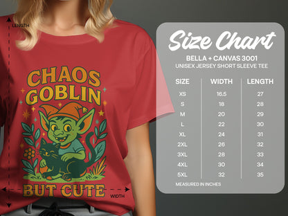 Chaos Goblin But Cute Unisex Short Sleeve Tee product