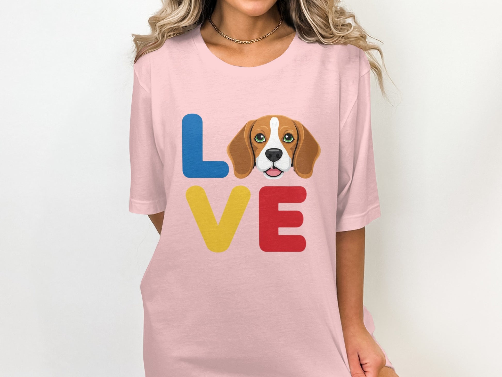 Cute Puppy Love Graphic T-shirt design product type