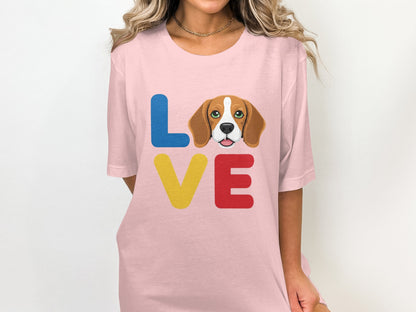 Cute Puppy Love Graphic T-shirt design product type