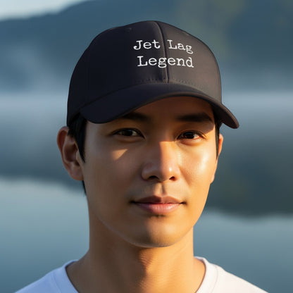 Jet Lag Legend Cap for Stylish Travel Enthusiasts