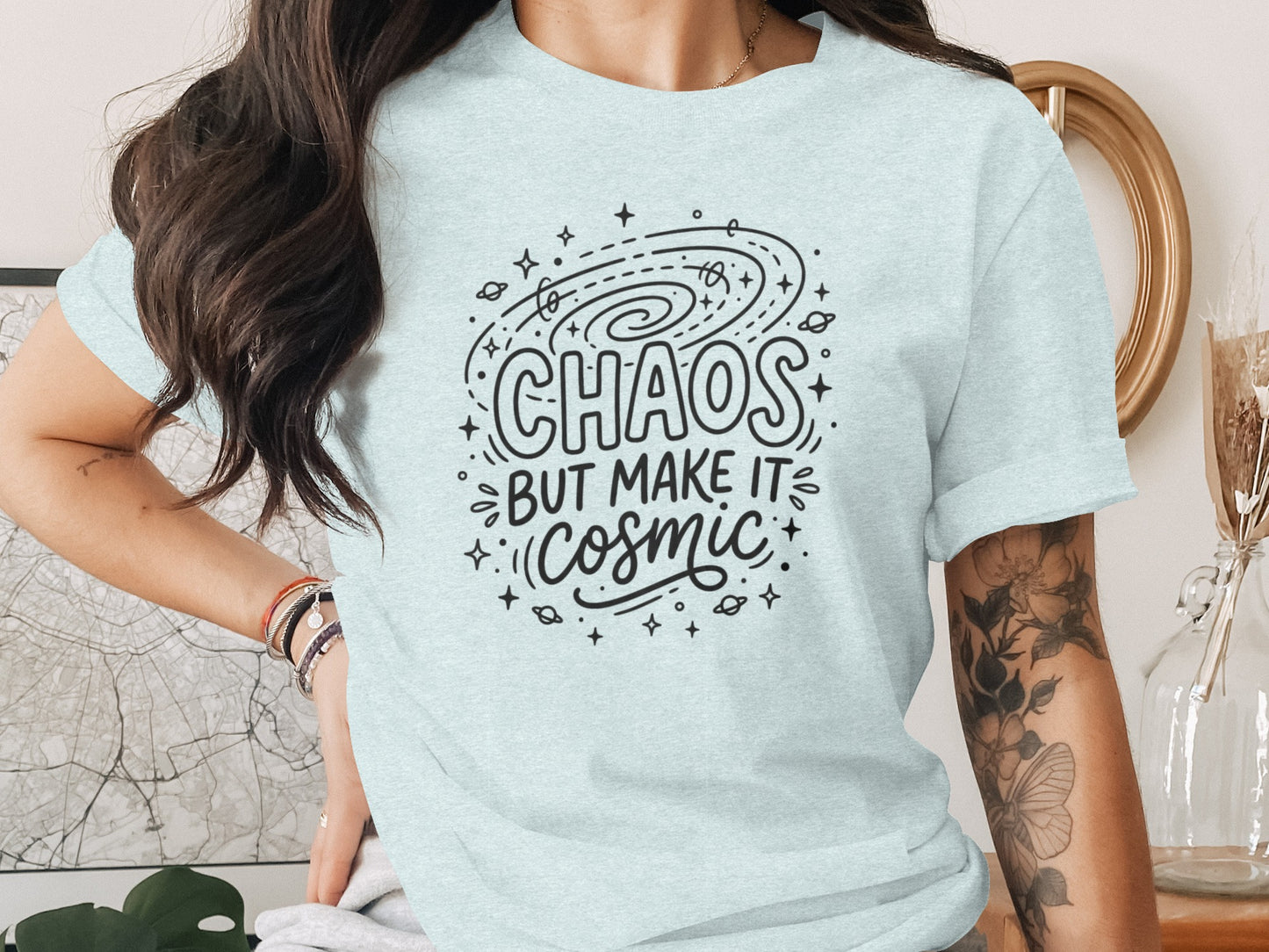 Chaos But Make It Cosmic Graphic Tee