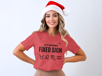 It's Giving Fixed Sign design or product