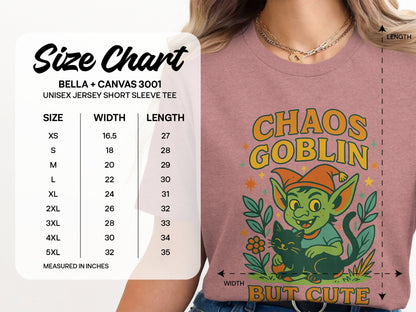Chaos Goblin But Cute Unisex Jersey Short Sleeve product