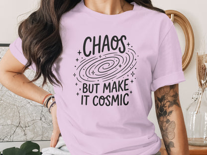 Chaos But Make It Cosmic T-Shirt