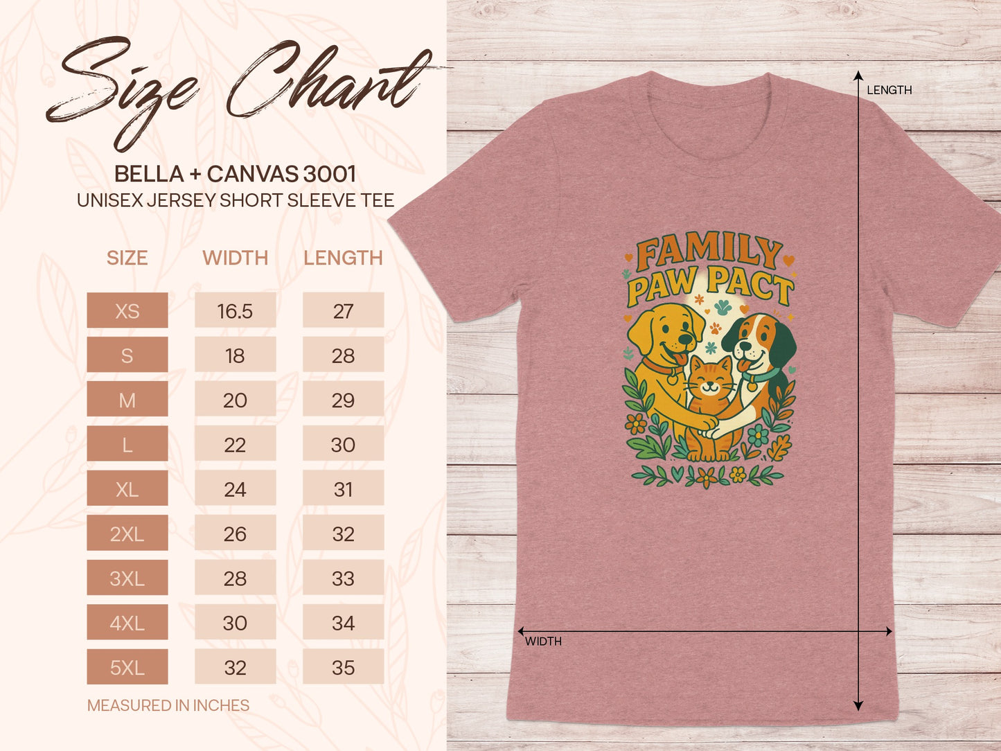 Family Paw Pact Graphic Unisex Jersey Short Sleeve Tee product