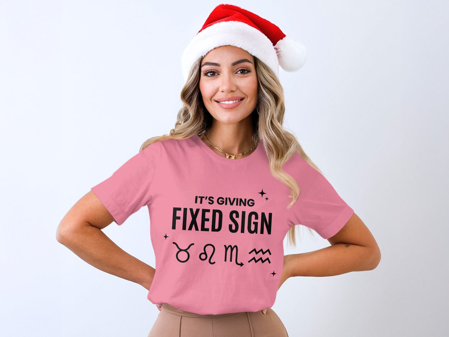 It's Giving Fixed Sign Holiday T-Shirt