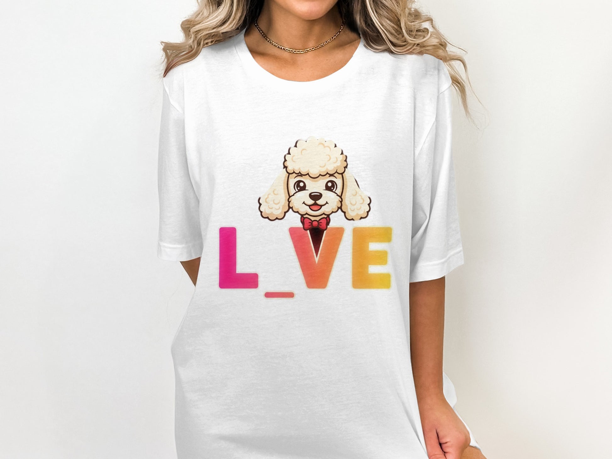 Adorable Puppy Love Graphic T-Shirt Product
