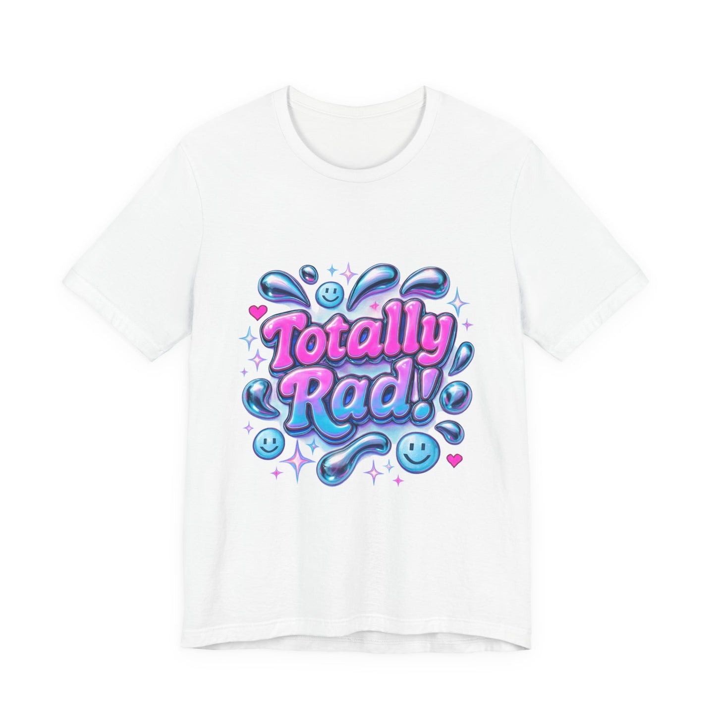 Totally Rad Unisex Jersey Tee - Fun and Playful Graphic T-Shirt