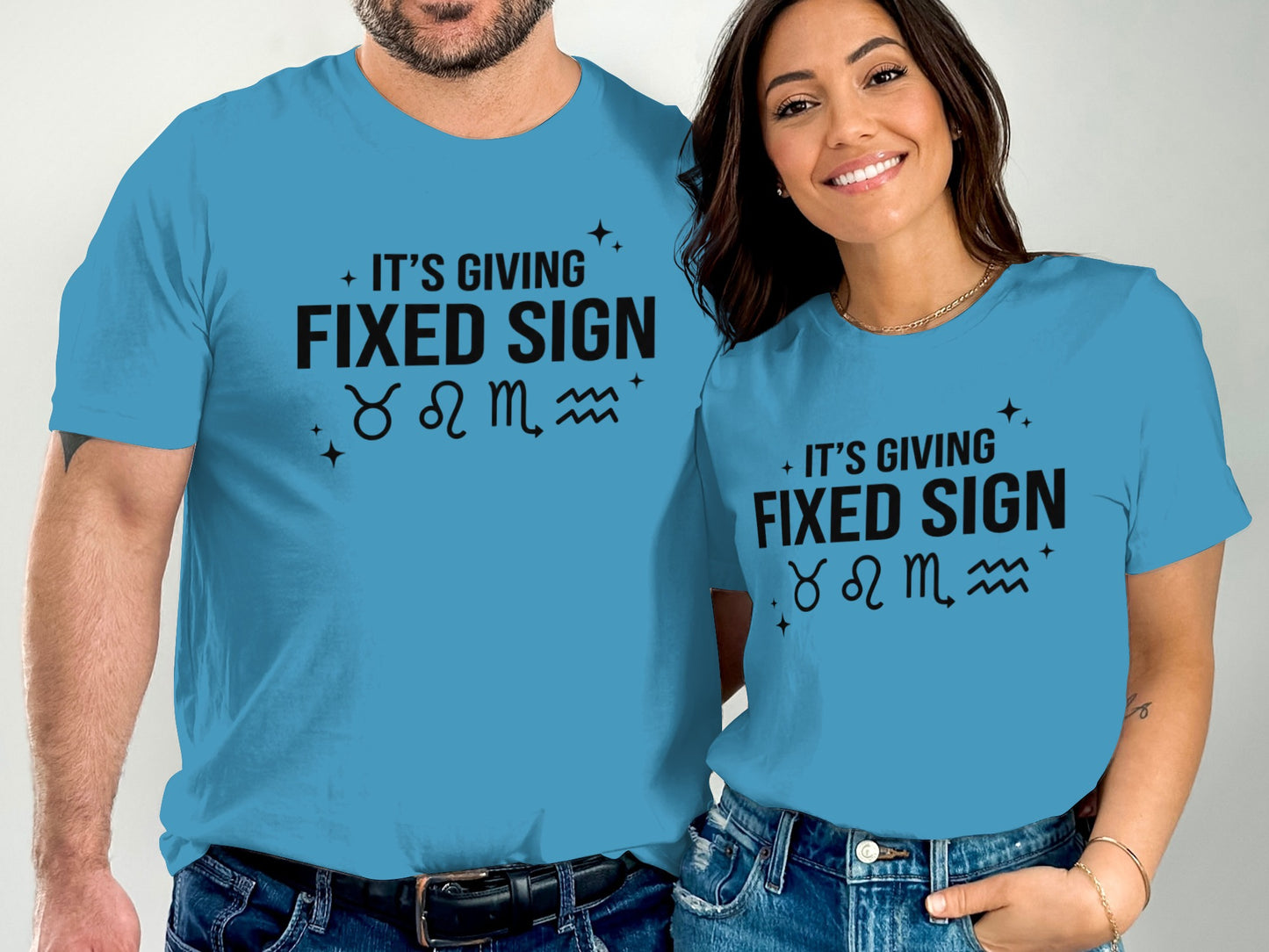 It's Giving Fixed Sign Astrology T-Shirt