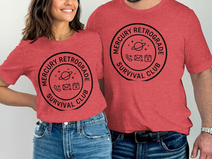 Mercury Retrograde Survival Club Graphic T-Shirt