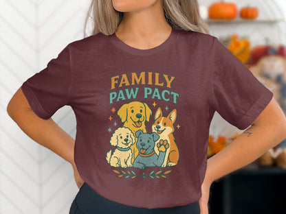 Family Paw Pact Graphic Tee product type