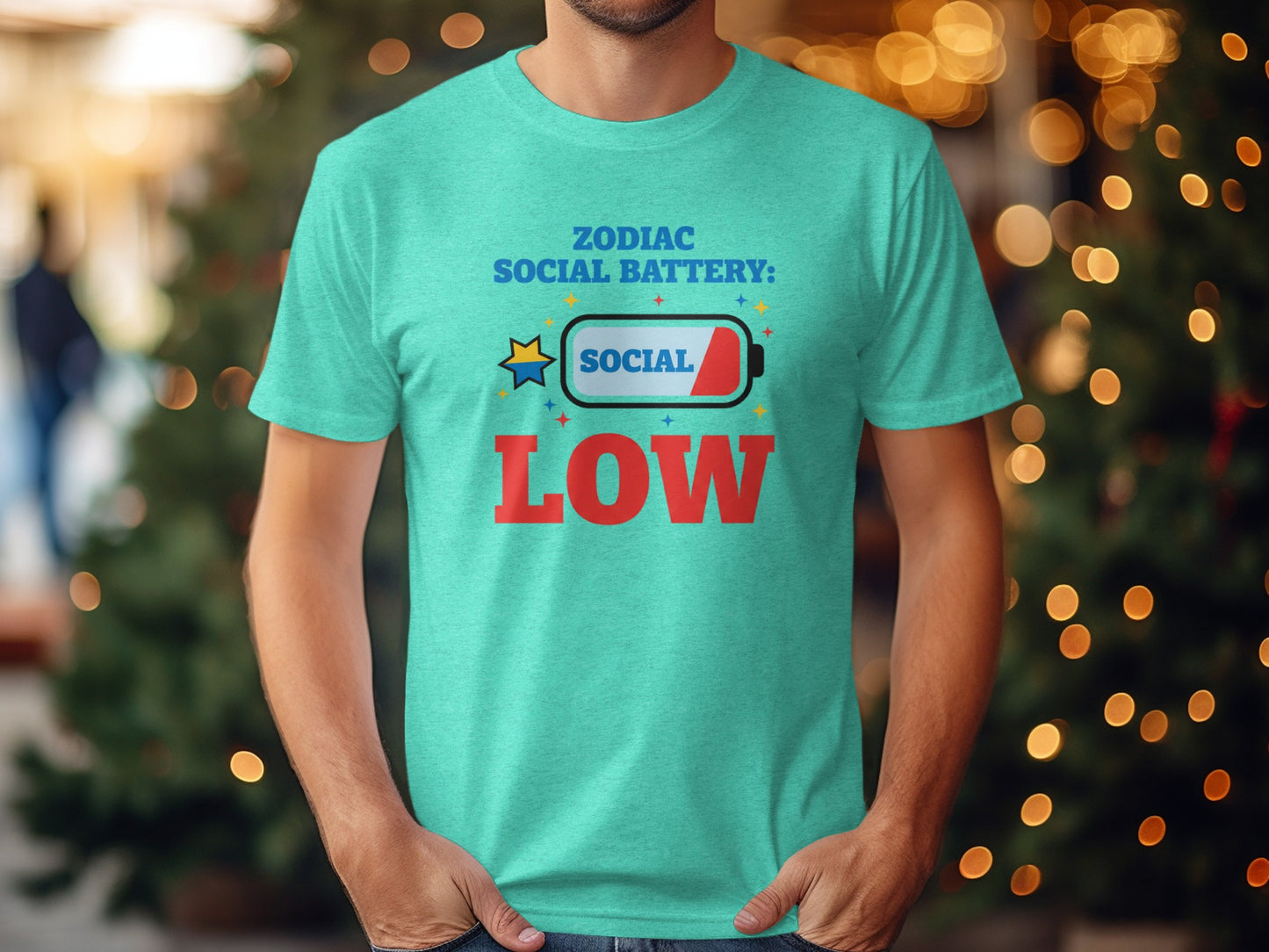 Zodiac Social Battery Running Low Funny Shirt