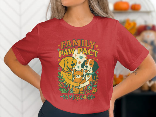 Family Paw Pact Graphic Tee product type