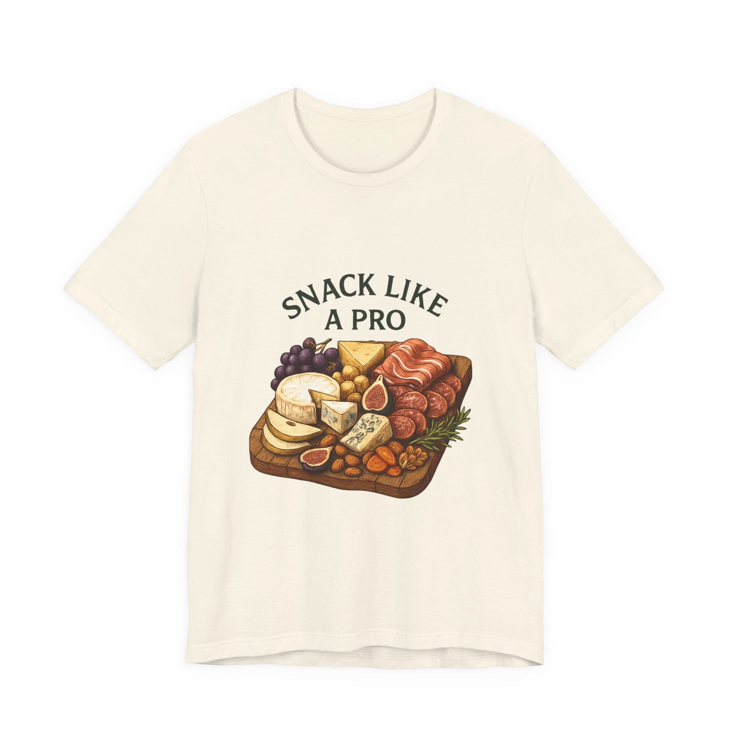 Snack Like a Pro Tee — Charcuterie Board Graphic T‑Shirt